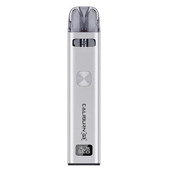 Uwell Caliburn G3 Kit (Silver) Vape Shop Belper, Derby, Ripley