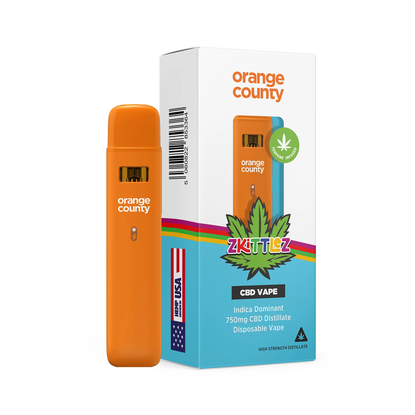 Orange County CBD Vape Zkittlez Vape Shop Belper, Derby, Ripley