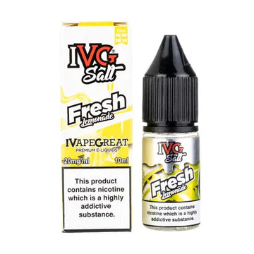 IVG E-Liquid - Fresh Lemonade - 10mg Vape Shop Belper, Derby, Ripley