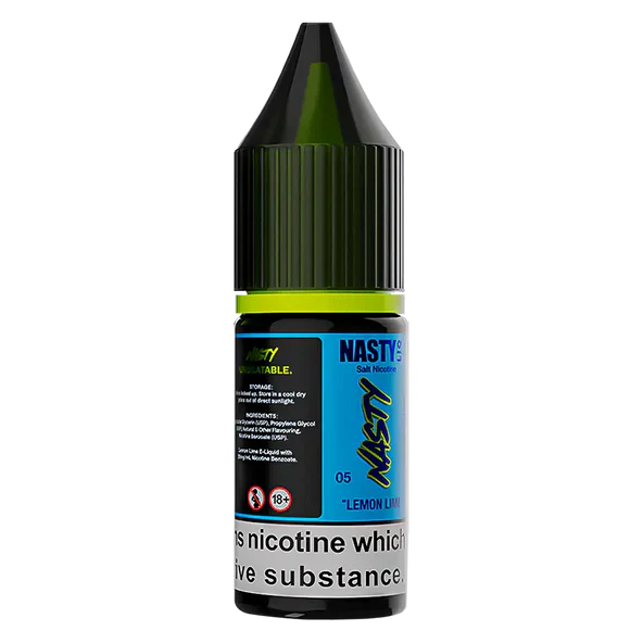 Nasty E-Liquid - Lemon Lime - 10mg Vape Shop Belper, Derby, Ripley