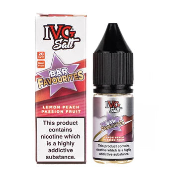 IVG E-Liquid - Lemon Peach Passion - 10mg Vape Shop Belper, Derby, Ripley