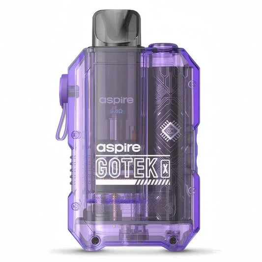 Aspire Gotek X  (Translucent Violet) Vape Shop Belper, Derby, Ripley