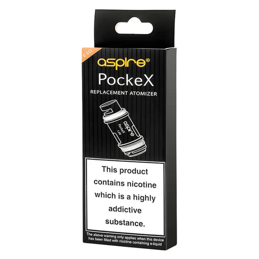 Aspire - Pockex Coil 0.6Ohms Vape Shop Belper, Derby, Ripley