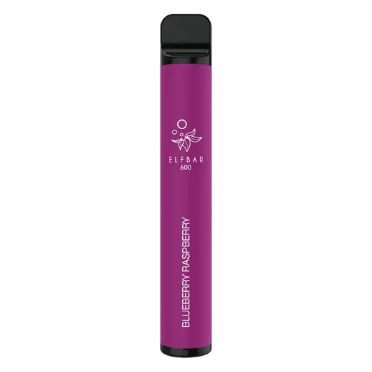 ELFBAR 600 Puffs Disposable Vape - Blueberry Raspberry Vape Shop Belper, Derby, Ripley