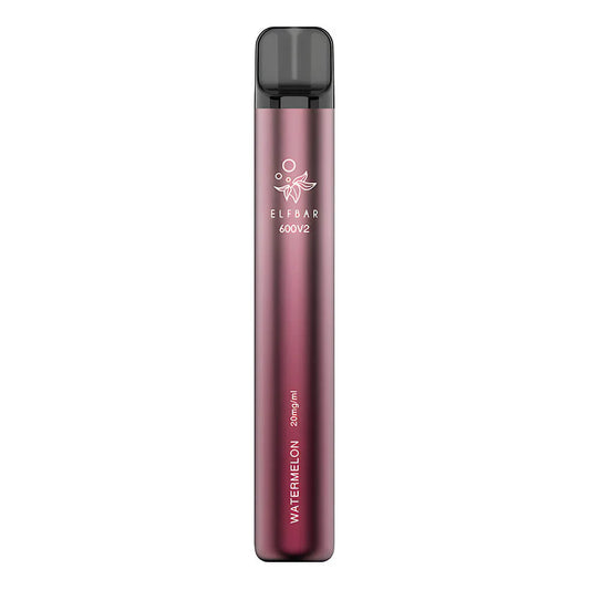 ELFBAR V2 600 Disposable Vape - Watermelon Vape Shop Belper, Derby, Ripley