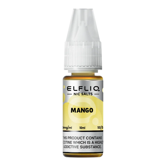 Elfliq Nic Salt - Mango 10mg Vape Shop Belper, Derby, Ripley