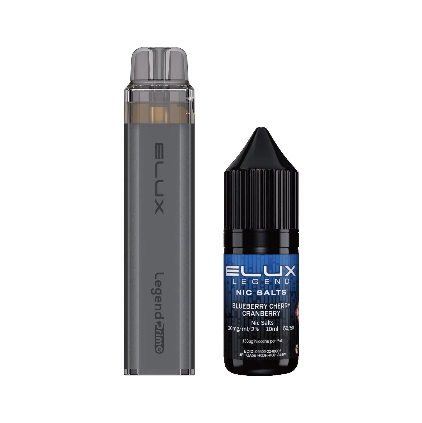 Elux Elux Legend Prime 5000 Disposable Vape Kit - Blueberry Cherry Cranberry Vape Shop Belper, Derby, Ripley