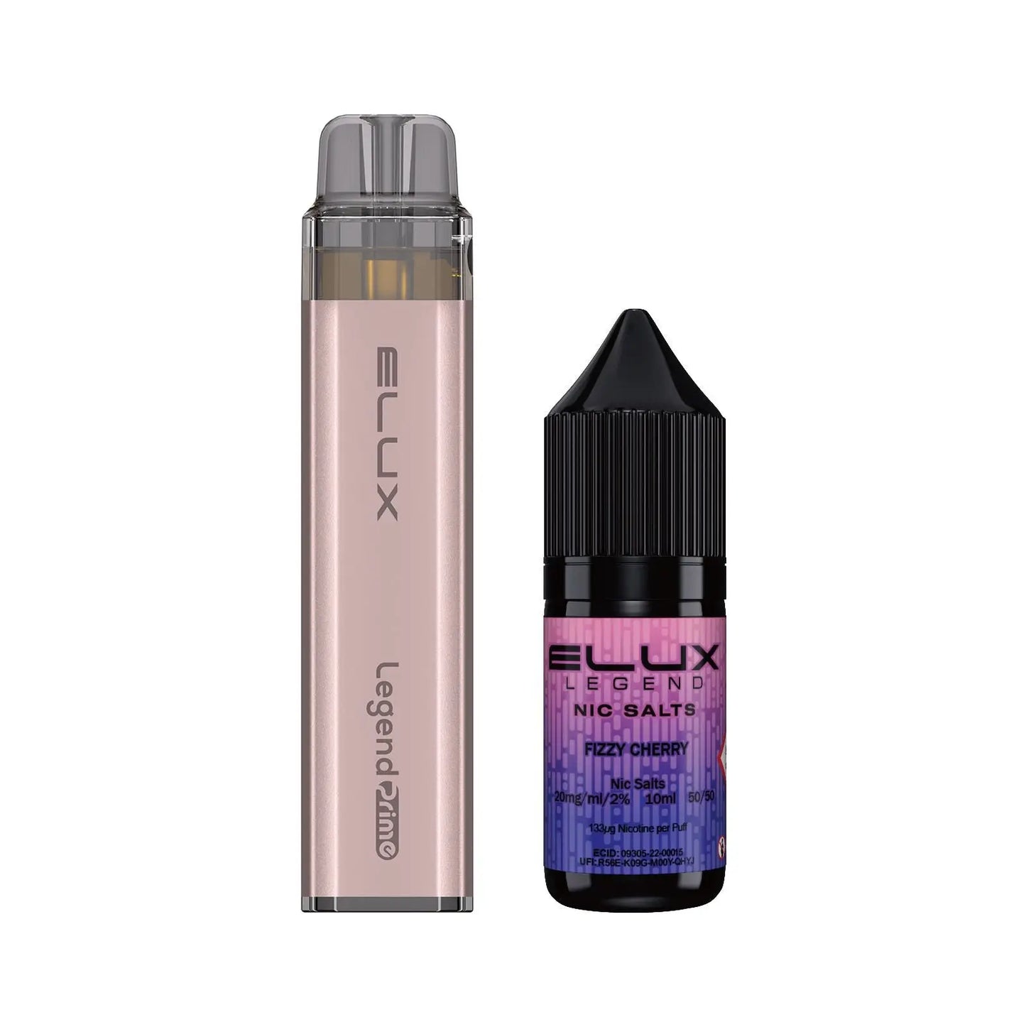 Elux Elux Legend Prime 5000 Disposable Vape Kit  - Fizzy Cherry Vape Shop Belper, Derby, Ripley