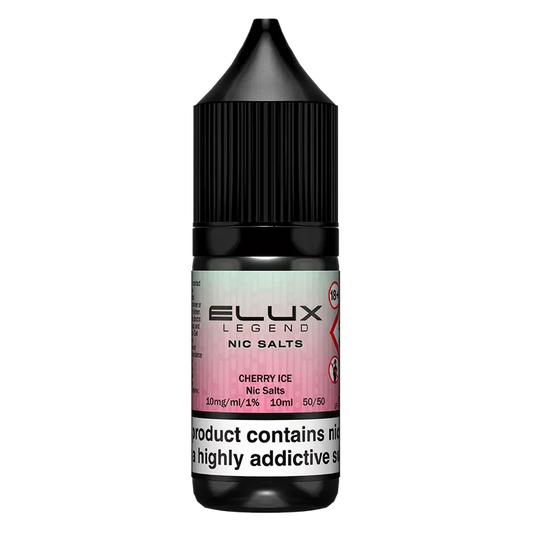 Elux E-Liquid  Cherry Ice - 10mg Vape Shop Belper, Derby, Ripley