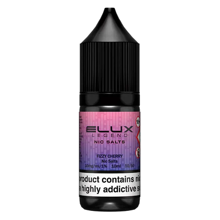 Elux E-Liquid Fizzy Cherry - 10mg Vape Shop Belper, Derby, Ripley