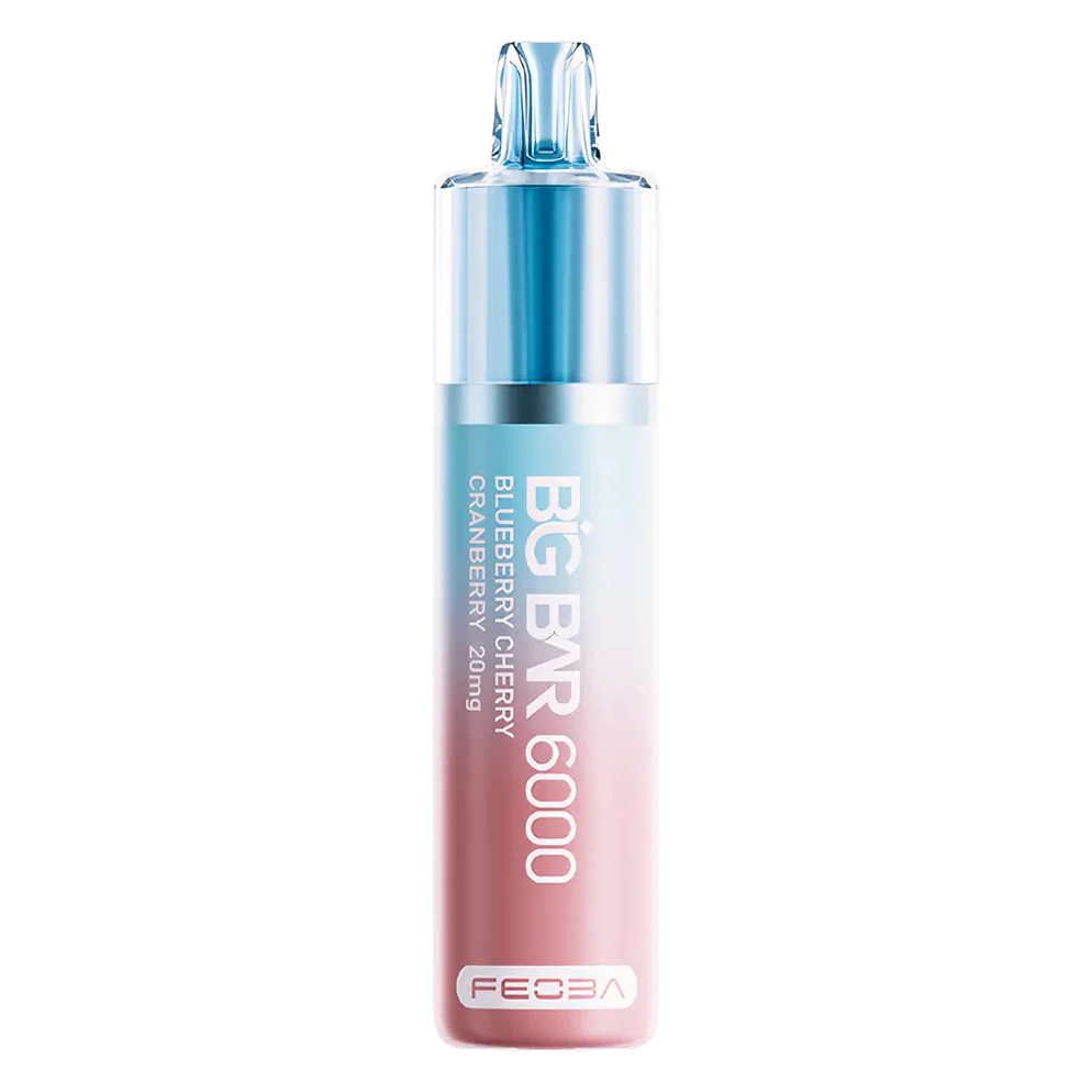 Big Bar 6000 Puffs - Blueberry Cherry Cranberry Vape Shop Belper, Derby, Ripley