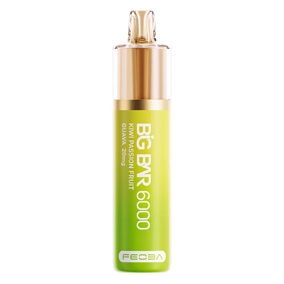 Big Bar 6000 Puffs - Kiwi Passion Fruit Guava Vape Shop Belper, Derby, Ripley