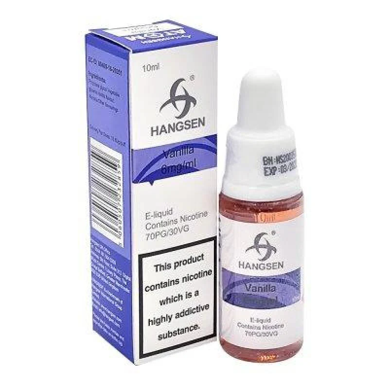 Vanilla 18mg HANGSEN Vape Shop Belper, Derby, Ripley