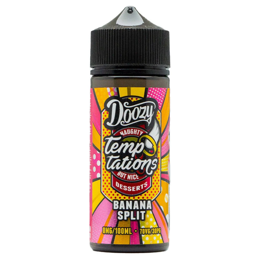 Doozy temp Banana Split 100ml Vape Shop Belper, Derby, Ripley