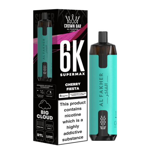 Cherry Fiesta CB 6K Vape Shop Belper, Derby, Ripley