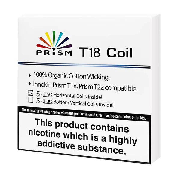 Innokin - T18 E Coil 1.5Ohms Vape Shop Belper, Derby, Ripley