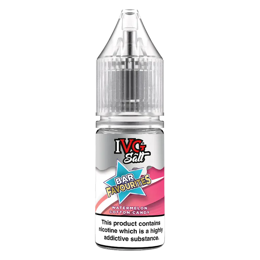 IVG Nic Salt - Watermelon Cotton Candy 10mg Vape Shop Belper, Derby, Ripley
