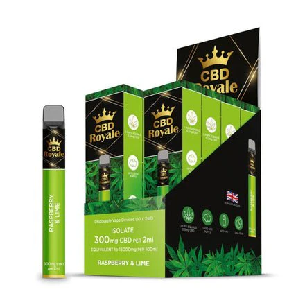 CBD Royale - Raspberry Lime 3000mg E-Liquid Vape Shop Belper, Derby, Ripley