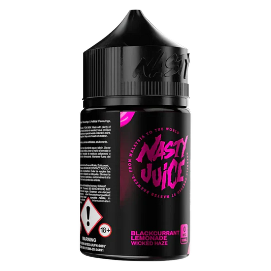 Nasty Blackcurrant Lemonade Wicked Haze 50ml Vape Shop Belper, Derby, Ripley