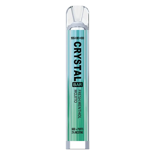 Crystal 600 Disposable Vape - Fresh Menthol Mojito Vape Shop Belper, Derby, Ripley