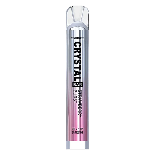 Crystal V2 600 Disposable Vape-Strawberry Burst Vape Shop Belper, Derby, Ripley