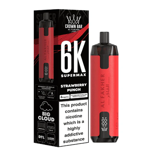 Strawberry punch CB 6K Vape Shop Belper, Derby, Ripley