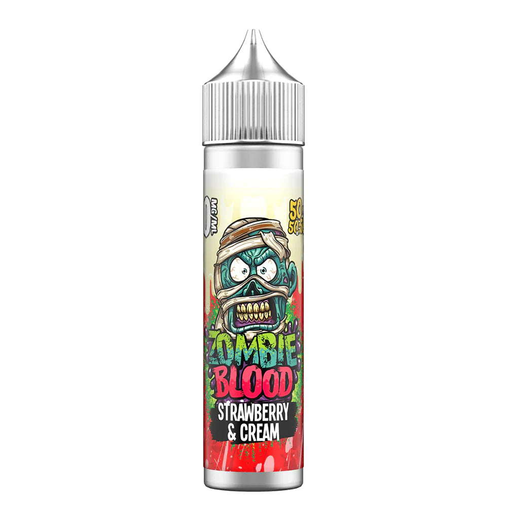 Zombie Blood Shortfill - Strawberry Cream - 50ml Vape Shop Belper, Derby, Ripley