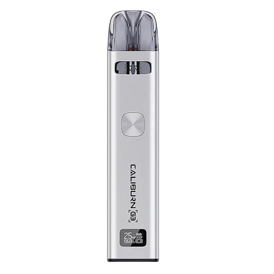 Uwell Caliburn G3 Kit (Silver) Vape Shop Belper, Derby, Ripley