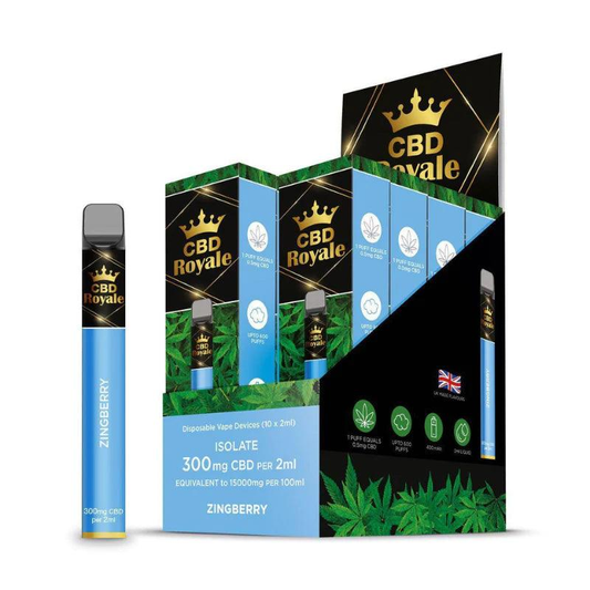 CBD Royale - Zingberry 3000mg E-Liquid Vape Shop Belper, Derby, Ripley
